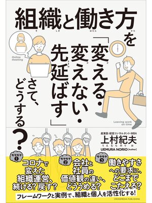 cover image of 組織と働き方を「変える・変えない・先延ばす」さて、どうする?